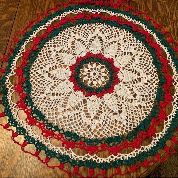 Crocheted Christmas Doilies - Picture 3 of 6